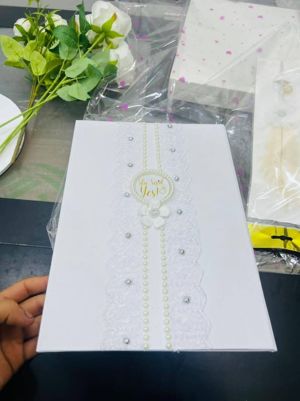 اهلا وسهلا بكم كوشات ريماس 

تم #توفير  بورد خطوبة 

التجهيز ديكورات كوشات  اعياد ميلاد توزيعات مناسبات وافراح حسب الطلب 
#شال_مهرطباعةيدوي✍️
#شال_خطوبة
#شال_عروس
#كبوس_مهر 
#صينية_مهر
#صينية_عروس 
#توزيعات_خطوبة
#توزيعات_حنة 
#كوشة_مهر
#كوشة_عروس
#اسورات_حنة 
#تطريز_اسماءحسب_الطلب

🔴الحجز قبل اسبوع من لمناسبة لطفاً 

للحجز والاستفسار خاص او لاتصال على رقم ☎️  ***********
