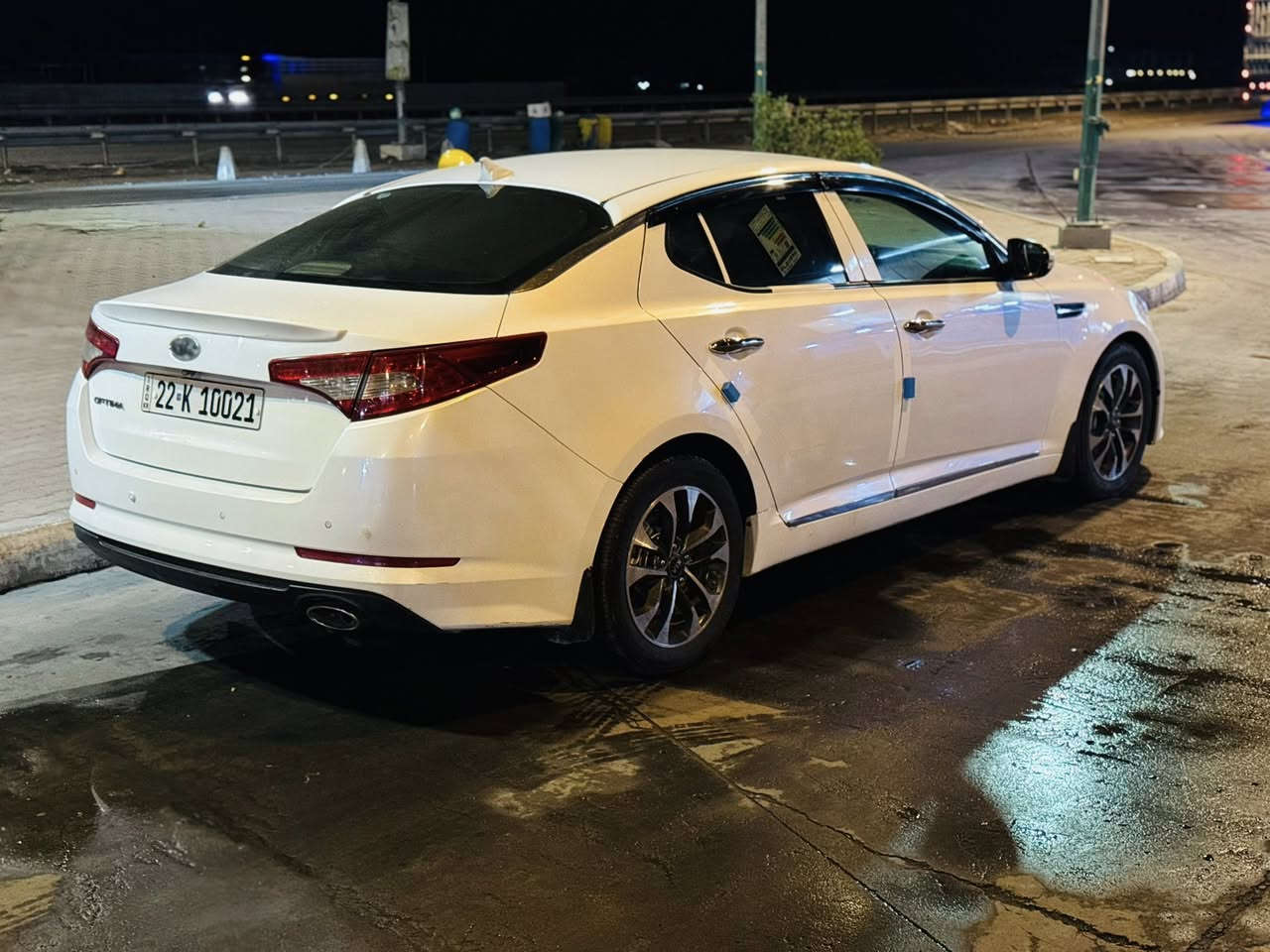 ‏للبيع فقط اوبتيما 2011 خليجي وجه 2014 سيارة كلش نظيفة بعدها على وضع الشركة ماشية 110 حقيقي
مكينه كير حداديه ذهب ذره نقص مابيه السيارة 
بيه فقط طرف الجاملغ الامامي سونار مرفق بالمنشور سنوية لغاية 2031 وبأسمي شخصيا السياره استخدام موظف السعر 122وبها مجال 
عنواني بابل
***********
