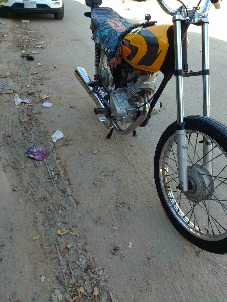 سلام عليكم نامه تعمير دراجه شلعه ومعدل وفصله خير من الله محركه مديل 23الشاصي موديل 15 اوراق سكنر السعر 400وبيه مجال مكان بابل محاويل  ***********
