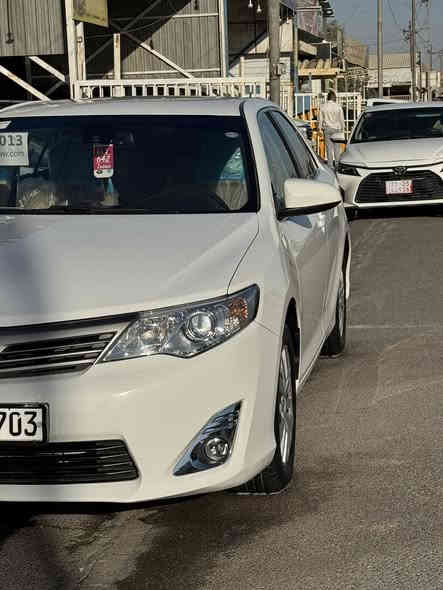 للبيع كامري موديل ٢٠١٣  سياره ماشي ١٠٨ سياره خليجي بس بونيت امبدل بلادي بدون صبغ سياره جديده سعره 158 رقم هاتف ***********
