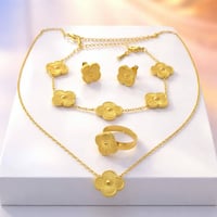 #بسم_الله/#سيت_4_اوربي_قلادة_سوار_محبس_تراجي #السعر 15 الف دينار/#توصي...