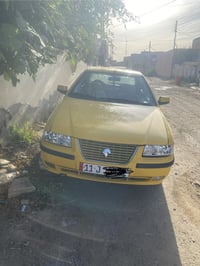 سمند موديل ٩ للبيع سياره شغاله وكامله رقم انكليزي بغداد تحويل مكان الس...