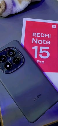 للبيع بيع او مراوس  Redmi Note 15 Pro لون ذهبي)  الجهاز فقط مفتوح من ا...