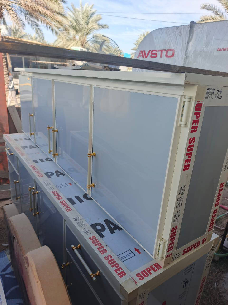 بسم الله الرحمن الرحيم  بفضل الله وصلت الحاويه بتأريخ 1/1 2026 وصلت الكاونترات الامنيوم الدرجة الأولى بكافه القياسات 
3 متر ارضي وملحق السنك مرمر
2 ونص .ارضي وملحق والسنك ومرمر
2 متر ارضي وملحق والسنك مرمر 

أيضا وصلت السنكي 1متر 
والسنك متر و30 
السنك 1 متر
وصلت أيضا الجازمه شغل درجة اولى القياس 80× 90  
العنوان.. بابل ..المسيب حي العسكري الشارع الرئيسي..مقابل أسواق بطوش للحجز والاستفسار على الرقم ***********.  وات ساب ***********
