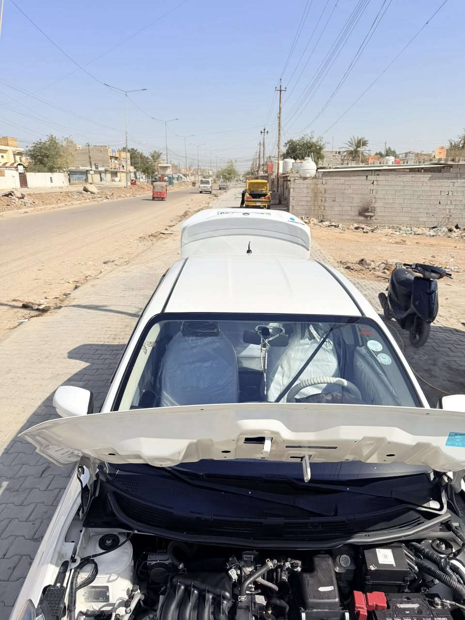 السلام عليكم نيسان سني موديل2023سيارةً مكفولة من كلشي 
قطعتين تبريد رقم اربيل سنوية باسمي
مكاني بغداد الحسينية مال راشدية
السعر 128
التواصل ***********
