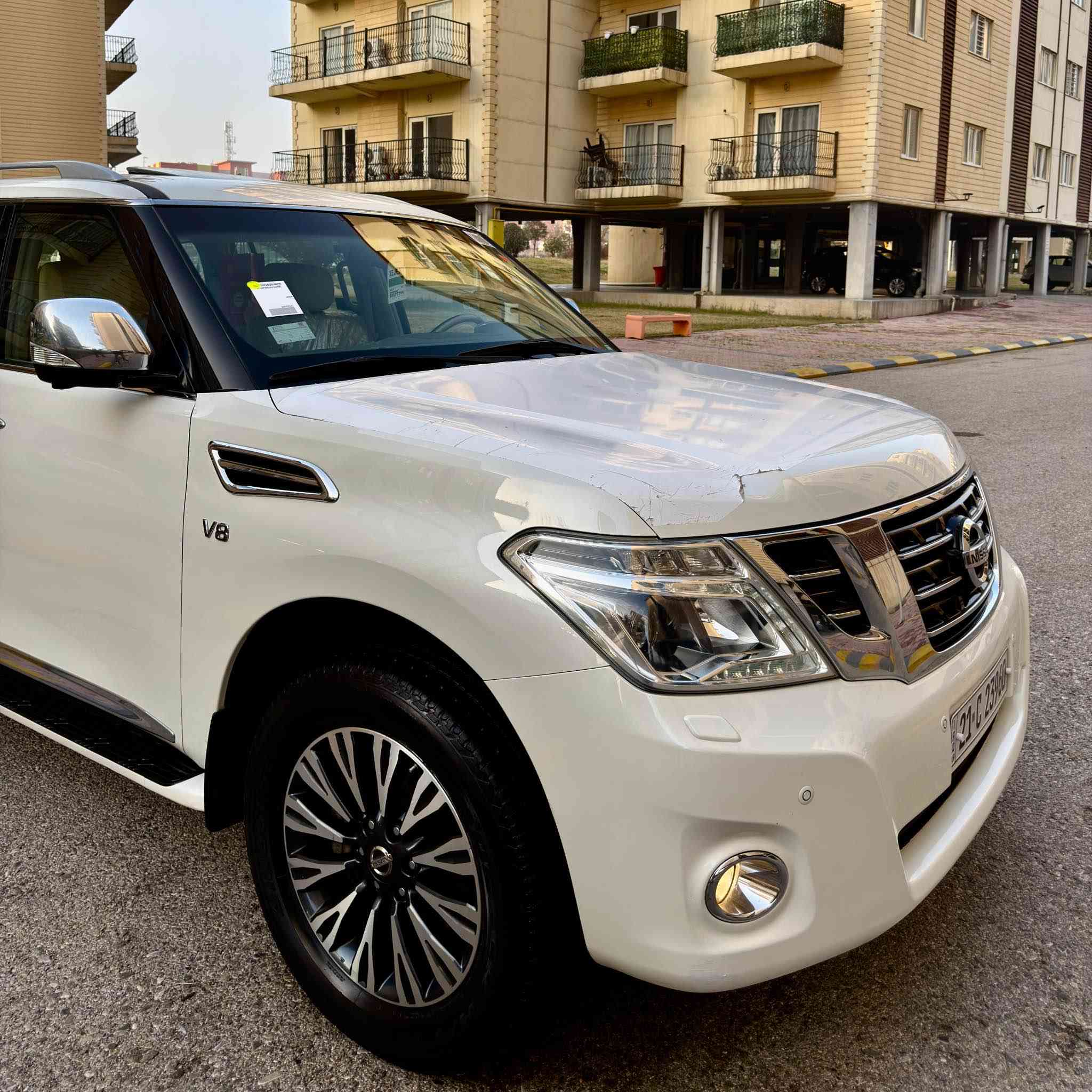 Nissan patroll platonum 2016
...﷽ ... 

‎نيسان باترول 2016   فئة پلاتينيوم 
🔹محرك 8صلندر(5.600)
🔹محرك صغيره مرغوب
‎وارد خليجي المحرك المرغوب 
‎فول مواصفات

🔹مكفولة كفالة عامة من الدعامية إلى الدعامية 
‎بدون بارد  ،بدون رصعات ،بدون حتى شخط🔹
‎دعاميات هم بدون صبغ ،رمل مابي ،بقية كلها بشرط

‎فول فول مواصفات🔹
‎سلايد ، ،زنون بلادي
‎كشنات كهرباء جلد,5كاميراة .كشنات تخزين , 
‎,ثلاجة ,صندوق شفط , ,تحكمات ستيرن ,ستيرن كهربائ.DVD

‎سیارە ماشااللە حیل حیل حلوە و 🔹
‎كلـش كلش نظيف وحلوة وكل جسمها بشرط
‎4 إطارات جديدة تحتها

‎محرك كير بشرط مامفتوح 🔹
‎سيارة حيل نظيفة كلشي عل بلاد لوك
‎سنوية زنكة كلشي جديد 2028 مدفوع 
‎باسمي السنوية بشرط تحويل وغرامـة
‎سيارة مابيـها دينار مصرف كامل من كل نواحي
🔸سعر 330$
🔸مكان /داخل سليماني
🔸موبايل / *********** السليمانية, العراق
