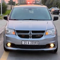 دوج كرفان كراند موديل 2017 ماشيه 100ميل  محرك ٦سلندر حجم ٣٦٠٠ كير اوتو...