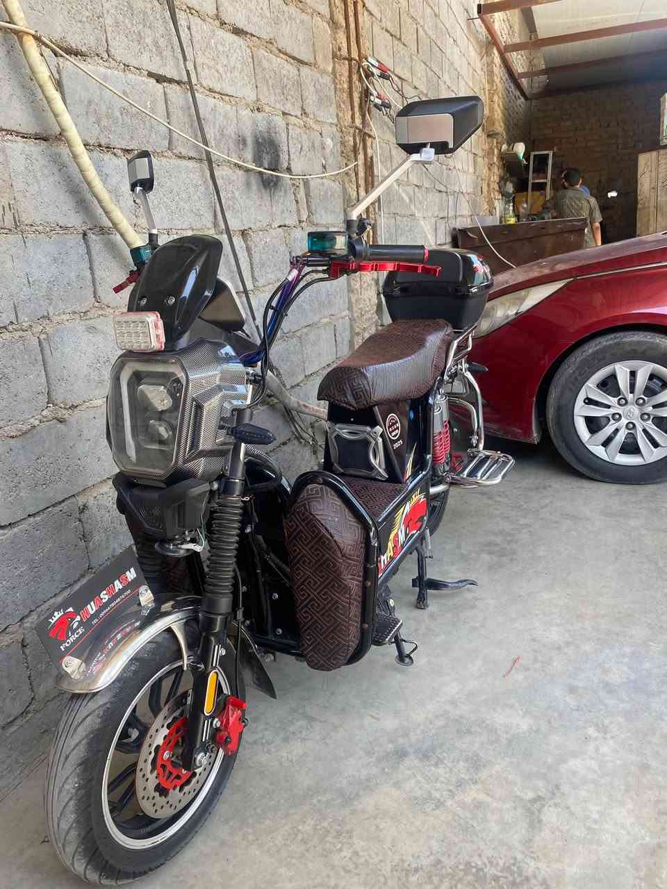 سلام عليكم 
دراجه شحن نوع جيلي 
بطاريات جديده ؏ فحص العدد 6 
رجوع للخلف R
4نمر 
السعر 725 بي مجال بسيط 
مكان الفلوجه حي عسكري
للتواصل : ***********
