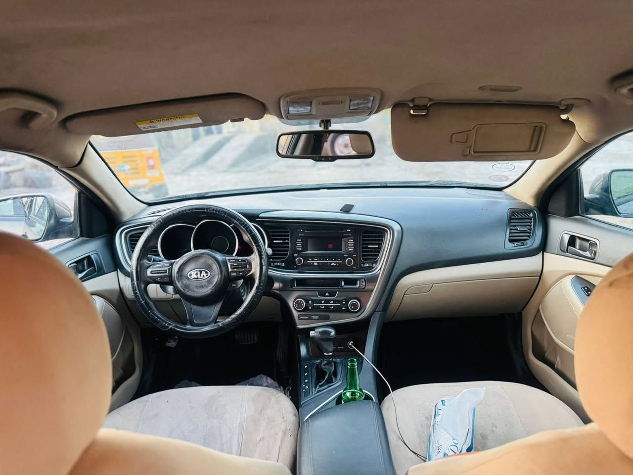 السلام عليكم كيا أوبتيما 2014 امريكيا حادثها دعامية فقط وبيها صبغ 3 قطع السيارة تبريد تدفئة خير من الله مكينة كير السعر 105 وبيها مجال مكانها بغداد للاستفسار  هـ ***********
