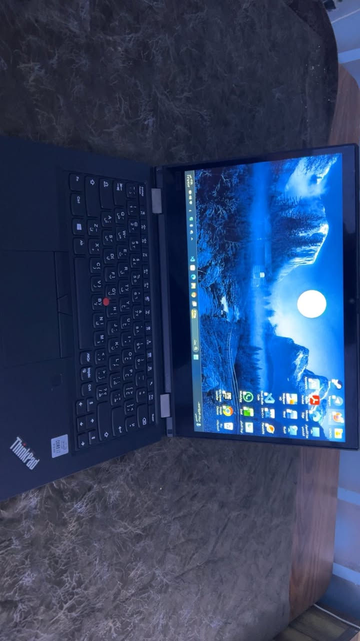 للبيع: Lenovo (لمس + قلاب 360°)تنكلب ايباد
مواصفات ملكية - جيل عاشر نظافة 100%
• المعالج: Intel Core i7 (الجيل العاشر).
• الشاشة: لمس (Touch) + قلاب 360 درجة.
• الحماية: بصمة إصبع (Fingerprint) + بصمة وجه (Face ID).
• الهارد: 256GB SSD (سريع جداً).
• الرام: [16].
• البطارية: ممتازة (تدوم طويلاً).
• الملحقات: الشاحنة الأصلية+ جنطة
الحالة: نظيف جداً، شغال 100%، وبدون أي نقص.
السعر: [400وبيها مجال].
 
للتواصل: [***********] أو خاص
