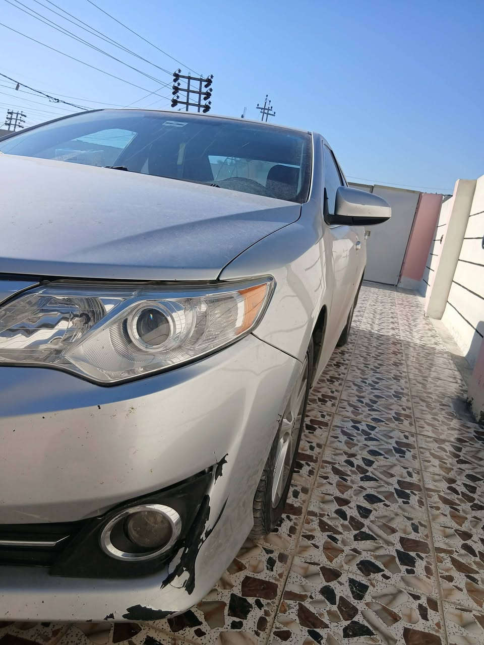 سلام عليكم شباب كامري موديل2012رقم بغداد وارد امريكي سياره بيه 3قطع رش بدون معجون بدون داخل كير مكينه خير من الله تبريد تدفأء كله تمام صدر امامي خلفي جديد السعر 130بيه مجال مكاني الانبار كرمه رقم***********مكينه سته سلندر
