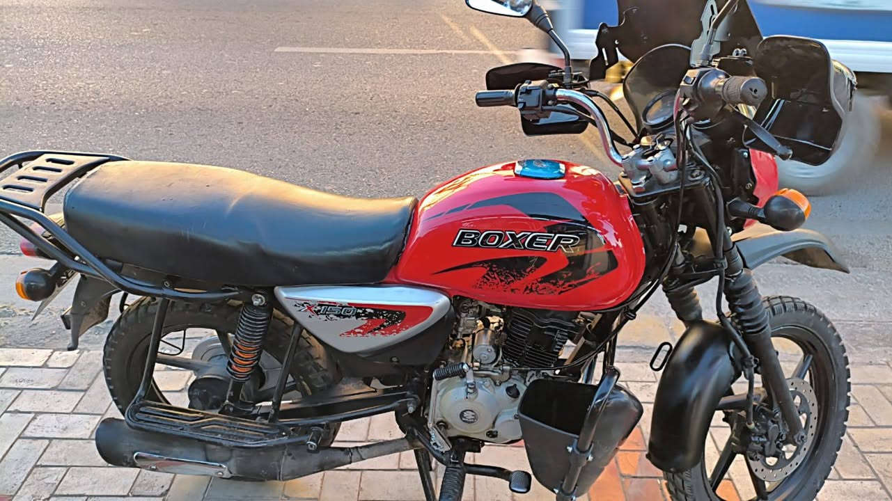 دراجه بوكسر للبيع موديل 2023
مكاني بغداد المنصور 
للاستفسار الاتصال على الرقم ‏‪***********‬
