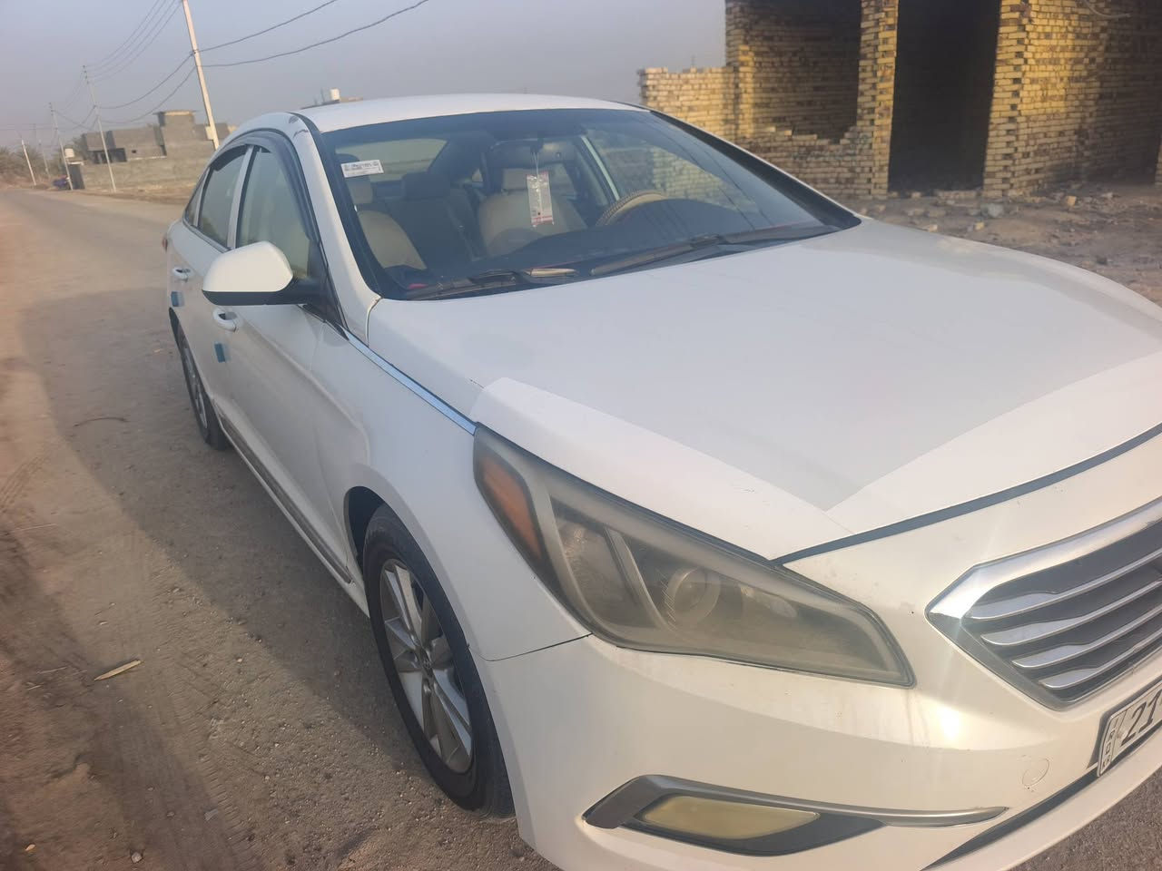 سوناتا مديل 2016 وارد امريكي
 حادثه واضح بالسونار ما عندي صور الحادث 
مكفوله من شاصي ودواخل 
رقم سلمانيه بسمي هزه وسنويه جديدة
سيارة جاهزه وجديده من كلشي تراي جديد 
السعر 102 وبيه مجال للشراي 
مكاني بابل ***********
