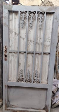 بيبان حديد • حديد ثقيل • بدون جرجوبة