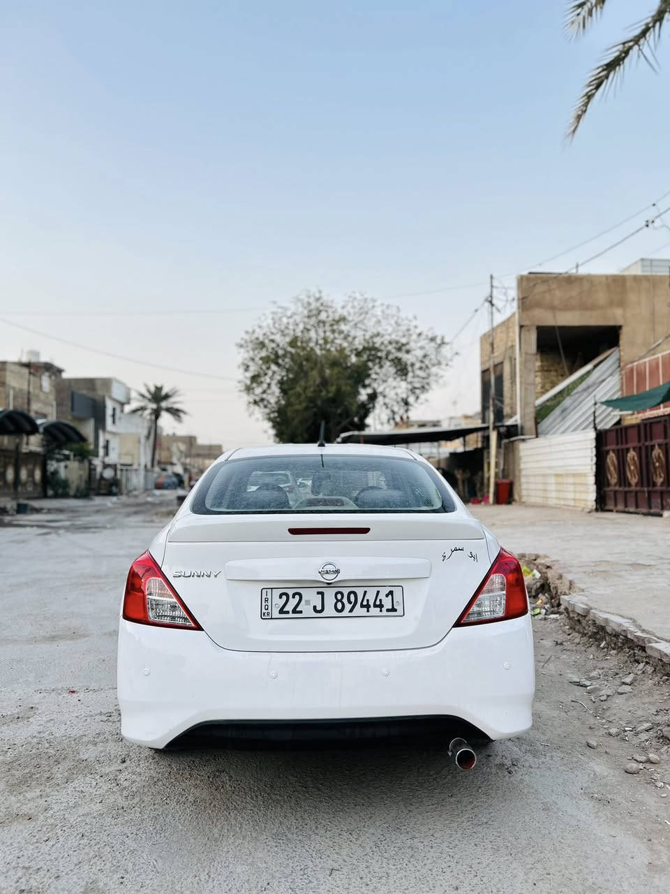 نيسان صني مصري موديل 2024 رقم اربيل 
موصفات المصري معروف بيه قطعتين صبغ بس سعر 125 وبيه مجال مكاني بغداد الدوره ماشيه 36الف  *********** بي واتساب
