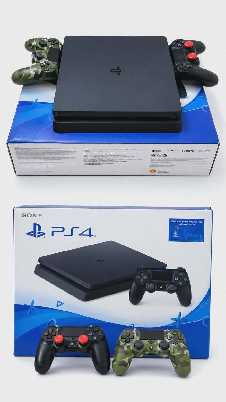 PS4 سلم مع كامل ملحقاته مع 4 أقراص و 2 يدات والكارتونه مالته هم موجودة الجهاز نضيف شرط الفحص.
السعر: 300 وبي مجال

مكاني الكوت

رقمي ***********

* لايوجد توصيل
