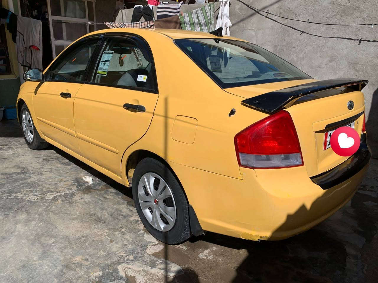 سلام عليكم ورحمة الله وبركاته
للبيع او مراوس 
سبكترا ٢٠٠٧ امريكي
ليبل واحد ضرر فقط دوسه كد شبر بارد فقط 
مأشره بل صور 
رقم بغداد نكليزي سنويه ٢٠٣٠
 شرط عقد مروري مباشر
مصفره هيه وغرامات
خطه جوال
مكينه ٢٠٠٠ خير من الله
صدر جديد تخم تاير جديد
تخم دبلات جدد وصدر كله مبدل مصار سبوع
كهربائيات كله شغال
دشبهوله نضافته ١٠٠٪
ايرباك عدد ٨ 
سياره نقصهه فقط تبريد  وبور فقط
كل تفاصيل كاتبهن تعجبك خابر وتدلل
سعر سياره ٧٥ وبيه مجال قليل جدا للشراي
رقم هاتف *********** او خاص
مكان سياره ديالى الخالص
