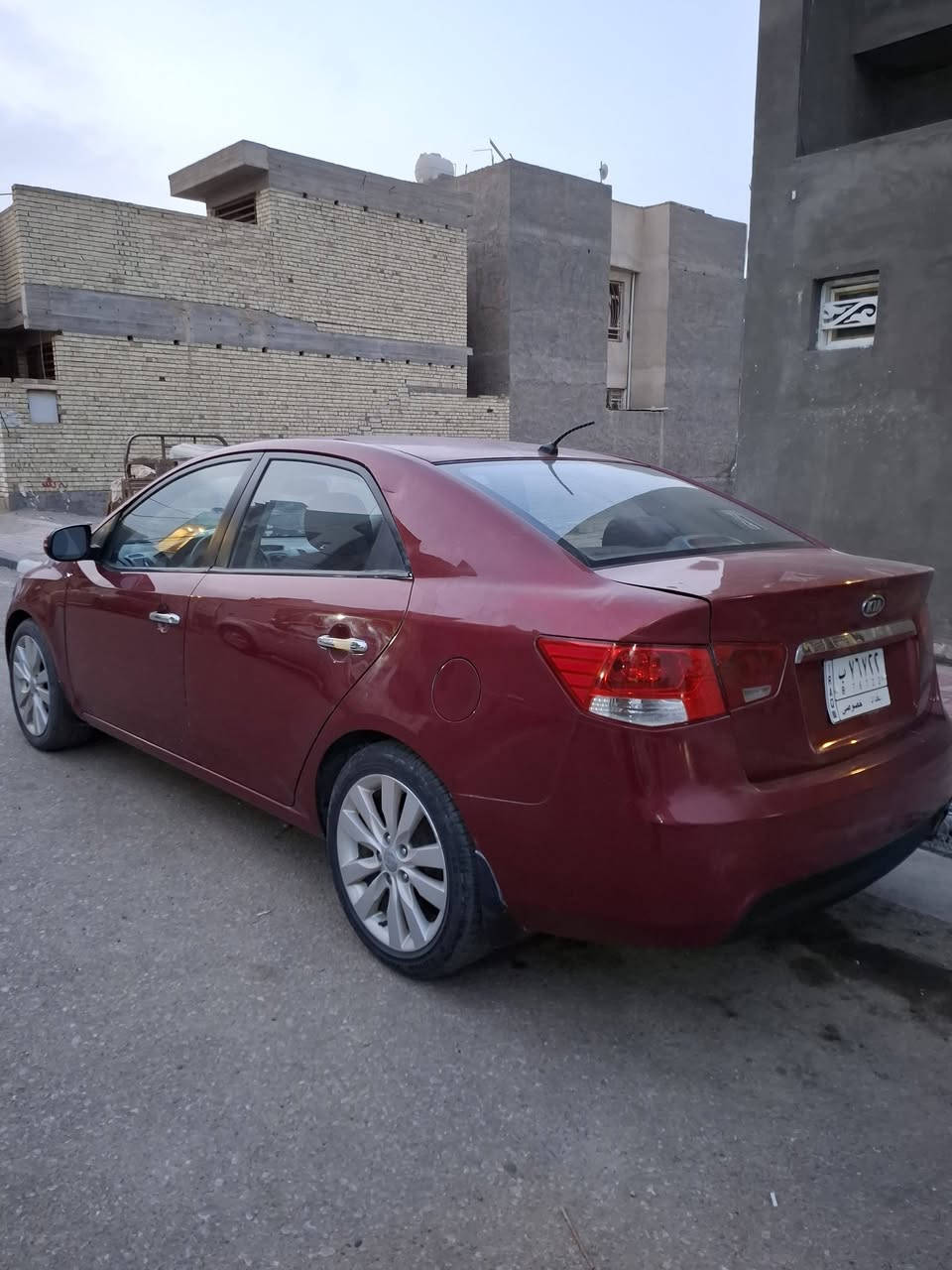 السلام عليكم .
كيا سيراتو. 
موديل 2012.
مصبوخ احزام الجملة. 
العنوان كربلاء. 
السعر:85
الرقم:***********.
