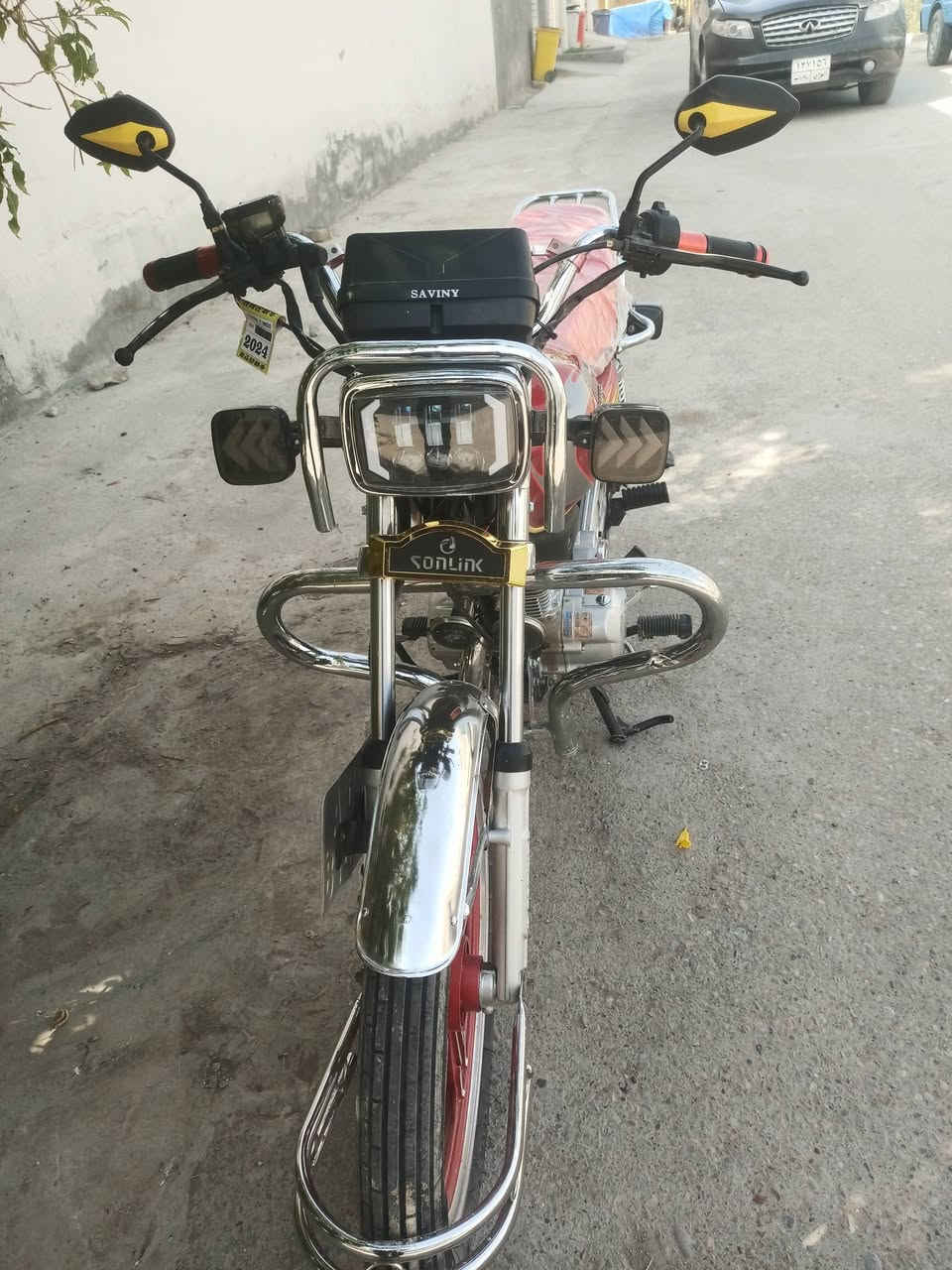 سلام وعليكم دراجه للبيع جديده معنا الكلمه موديل 210 محركهة 23 رقم وسنويه بسمي تحويل ثاني يوم دراجه كامله اي نقص مابيهة سلف هندر كهربائيات كلهة شغاله ما متواجد على نت خابر وني بخدمتك السعر1400 مليون و 400 السعر ما يعجبك اعبر منشور جنك ولا شفته مكاني ديالى بعقوبة تحرير ***********
