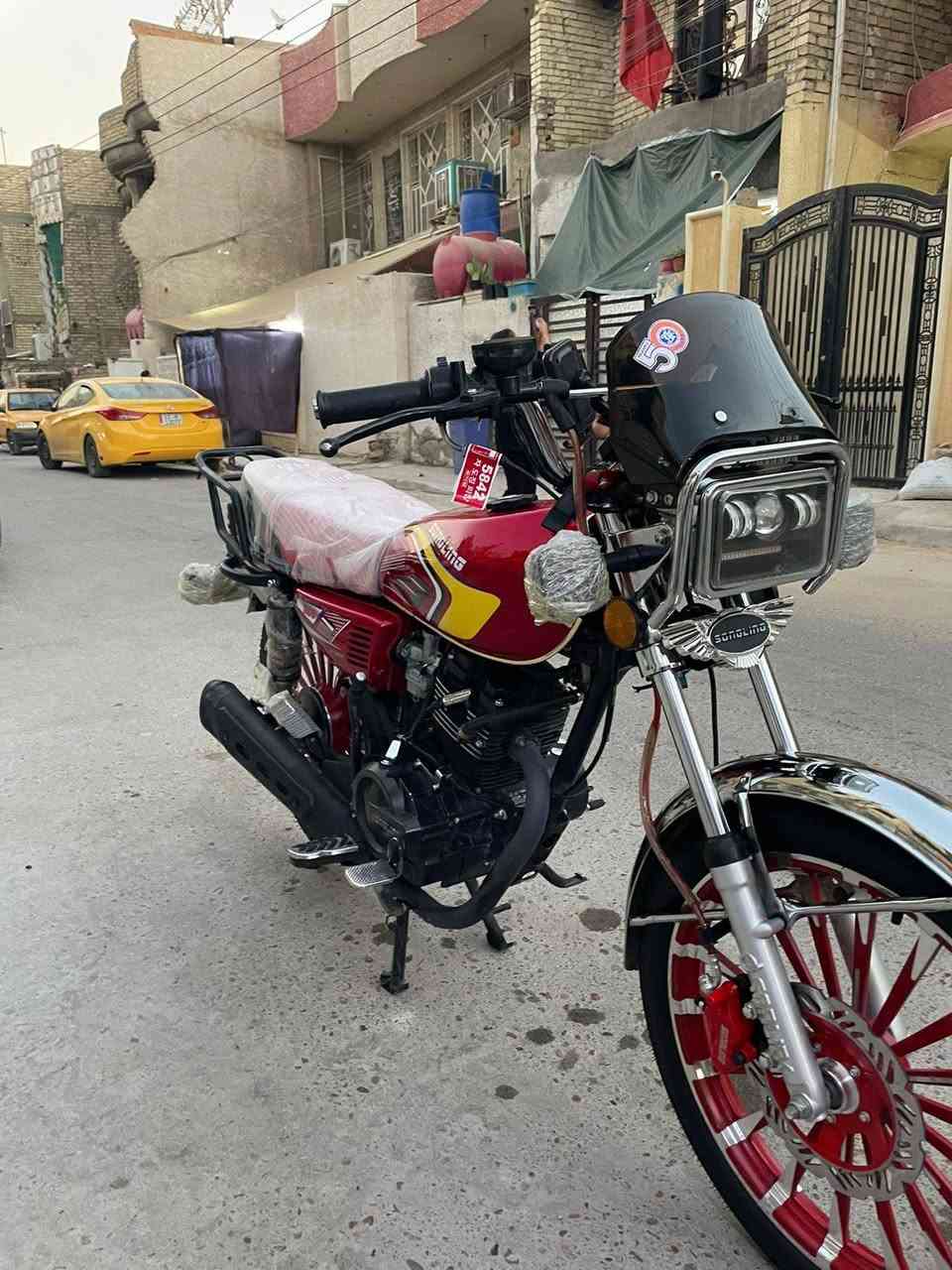 سلام عليكم دراجه ايراني سونك موديل 2026 كفاله عامه 
اوراق كامله أصولي. مكينه بلاديه ما مفتوحه لا تخبر ولا تنقيص 
كهربائيات كلهه شغاله. عنوان الشعب سعر 900 
***********
