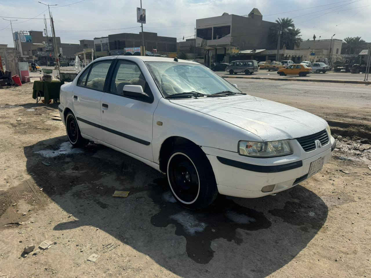 سلام عليكم سمند موديل 2011 بيه صبغ قليل مطلوبه غرامه 100عله المشتري السعر 36 وبيه مجال قليل الرقم ***********
