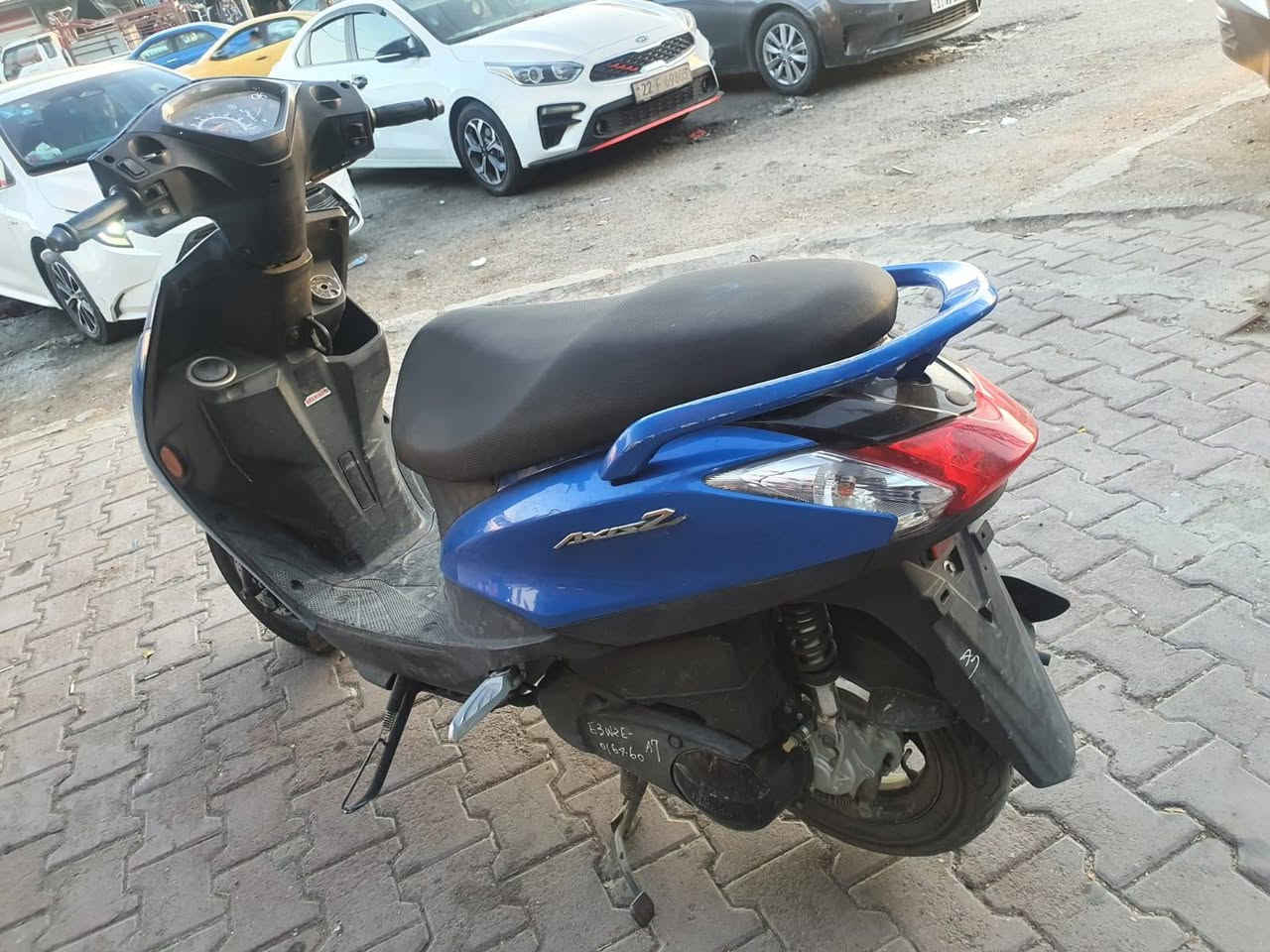 من رخصة الادمن .
دراجة مال رمبه نظيفه ممتعوبه.
شكله مثل مموضح بالصورة كل نقص مبيه غير بس تايرات تتبدل
مستعجل على بيعته مكاني بغداد البياع سعره مليون .

تواصل عالواتساب غير متواجد عالفيس . 0776251824


**إذا كنت صاحب هذا الإعلان وتريد حذفه لأي سبب، رجاءا أرسل رسالة إلى الدعم الفني**