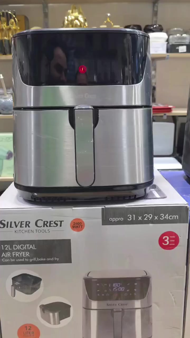 قلايات هوائيه باله 😱😱🔥
توفرت ب3 قياسات 
قياس 6 لتر
قياس 8 لتر
قياس 12 لتر


**إذا كنت صاحب هذا الإعلان وتريد حذفه لأي سبب، رجاءا أرسل رسالة إلى الدعم الفني**