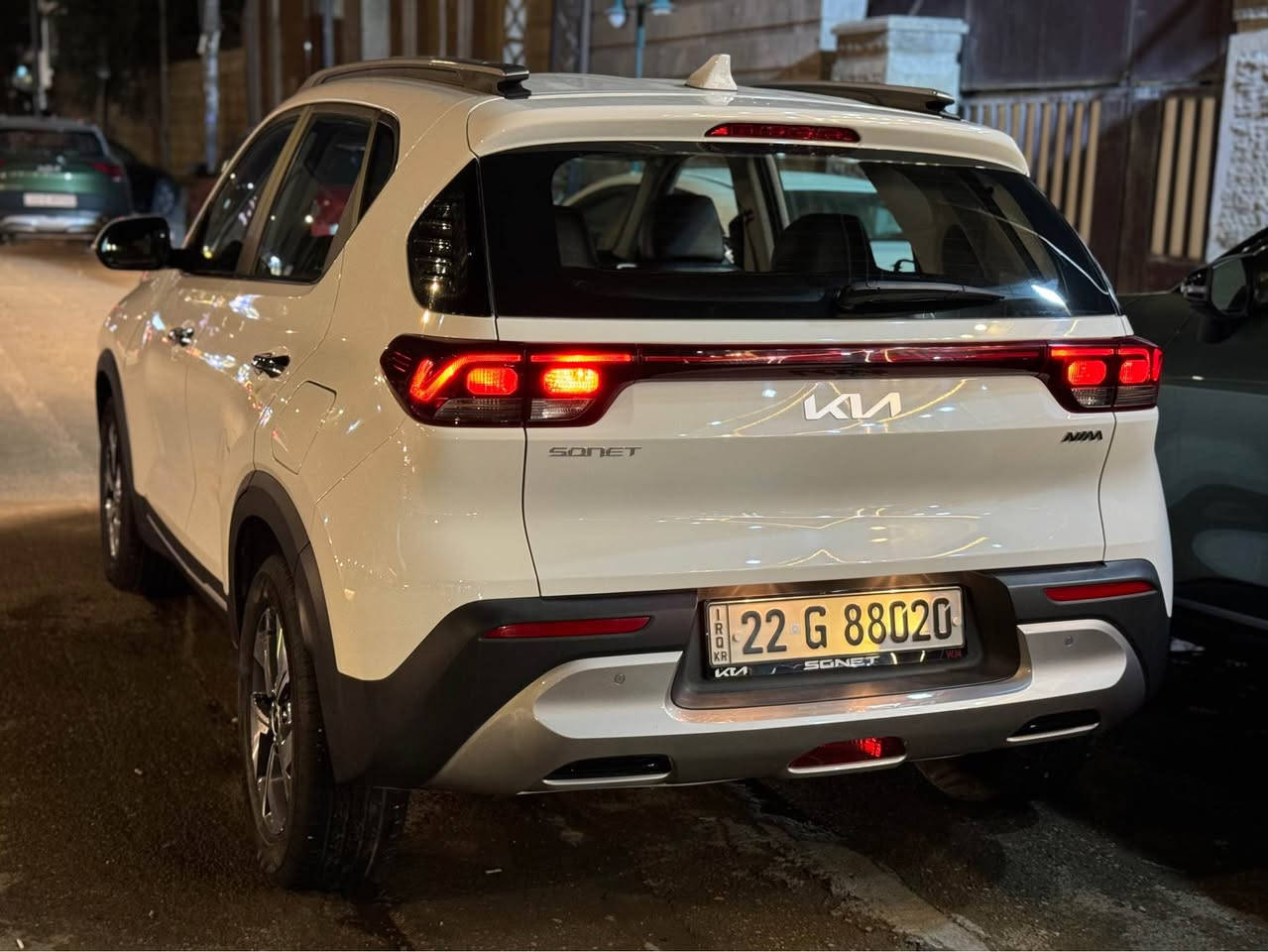 كيا سونت 2022
سلايت 
شاشه كامره 
حساس امامي خلفي 
تبريد خلفي 
تشغيل عن بعد 
تشغيل بصمه 
يدات نيكل 
السعر 128 ورقه 
*********** 
*********** بغداد, العراق
