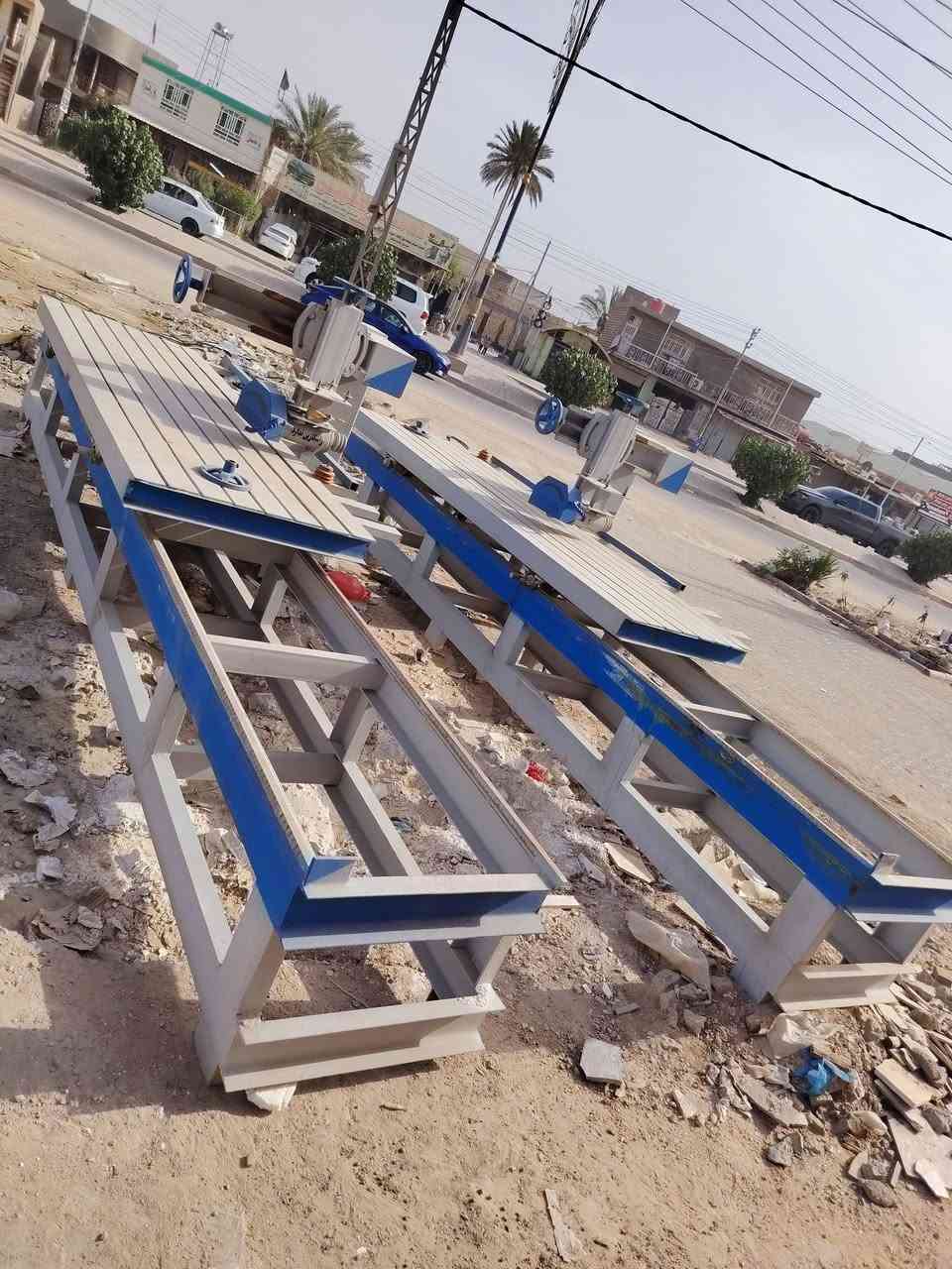 سلام عليكم قاطعات كوارتز جديد    طول العربانه ٣متر تقطع عدل او زاويه ٤٥ تفصال أيادي سوريه حديد ثقيل الاستفسار *********** واتساب

