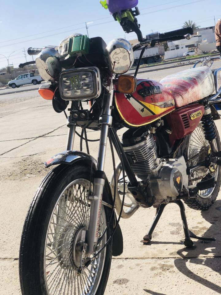 دراجه نامه للبيع شرط نشااط ومعدل فوول محرك شرط دمعه نص هندر كهربايات كلهاا شغاله السعر 350وبي مجال للطيبين خااص مفتوح بس اكثر شي اتصال متواجد واتساب موجود الي يراسل رمش عليه واني اتصل عليك هــ***********
 مكاني بيجي
