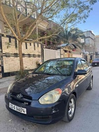 اكسنت موديل 2007 حادث جاملغ وباب بدون دواخل بدون اي ضرر داخلي سونار بل...