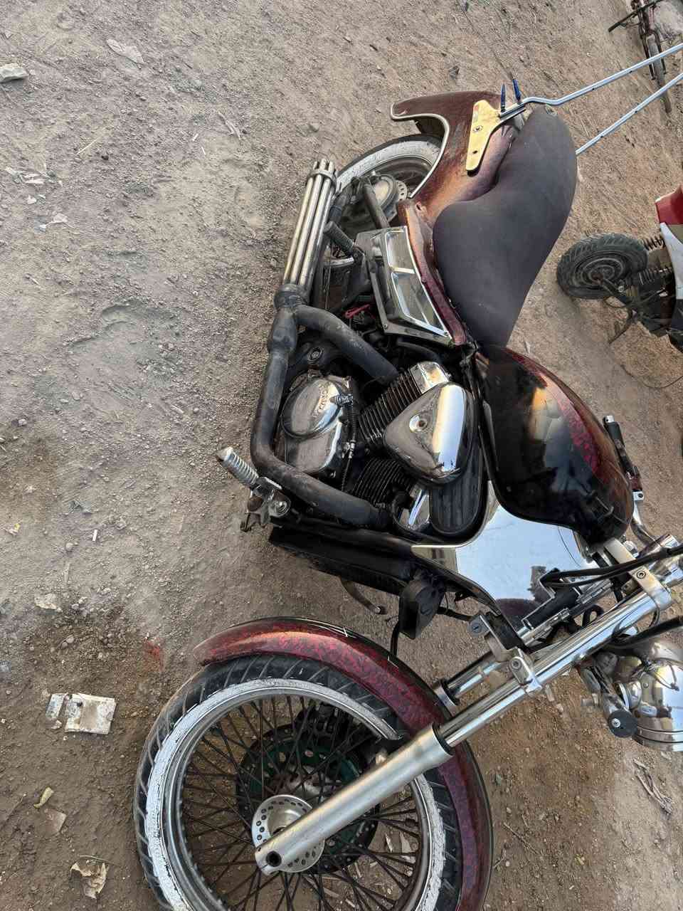 درجه هارلي لبيع مكينه شغله خير منالله درجه كمله مبيه نقص مكينه اربعميه سعر ٩٠٠ وبيه مجال رقم تلفون ***********
