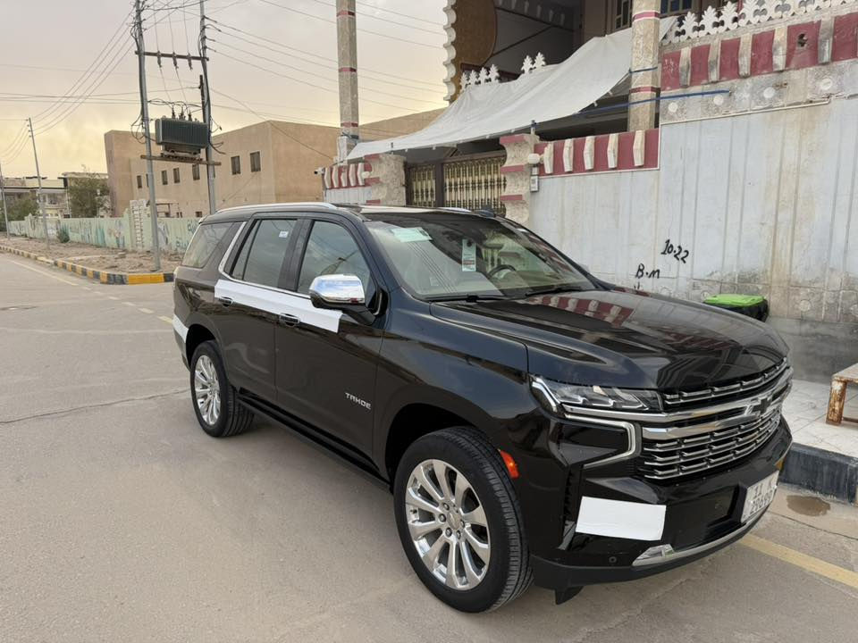 السلام عليكم
للبيع او المراوس

          شوفرليت تاهو ( Chevrolet Tahoe ) 

          خليجي وكاله المنصور ( علامه سوده )

السعر : 475 وبيه مجال بسيط للشراي يخابرني ويامر امر

اللون : أسود 🖤 BLACK

الفئه : برايمر ( PREMIER ) ( جكات )

موديل: 2021

رقم السياره: بغداد دولي بسمي شخصيا 
سنويه وهزه جديده    

المحرك: 8 سلندر 5:3 ( كفاله من الفتح ع وضع الشركه )

المسافه المقطوعه : 75 K

حاله السياره :  ( كفاله لاصبغ ولاتبديل ولافتح ولابارد ولا BDR ولادبل كود ولا تكحيل ) بالاضافه مغلفه BBF من الزيرو يعني حته شخط مابيه فقط رصعتين وكدامكم بيه سونارين 
**********************************************
*مواصفات السياره معروفئه ماكو داعي أكتبهن
فئه السياره برايمر ( جكات ) 1/1
***********************************************
*السياره جديده جداً وكدامكم الصور ومابيه نقص ابد حته كتلوكات الهيتفونات بعدهن بالنايلون مال الشركه وياها ارضياته بالنايلون مع چادر اصلي وياها مع تخم برادات تفصال  ( السياره من الزيرو ع ايد وحده ) ومغلفه نانو بطاين الابواب والدوسات بالكامل 
*تخم تاير جديد ( برجستون ) ودسكات جدد وكاله
محرك كير تبريد ع وضع الشركه ( كفاله من الفتح )
وحداديه شركه شرط

*بالاضافه توني مبدل دهن اصلي 

مكان السياره : ذي قار ( ناصريه )

 *********** وات ساب
***********
واسف ع الاطاله
