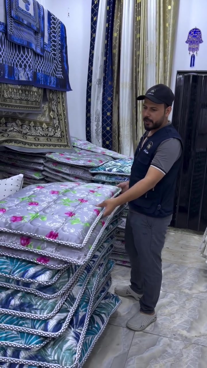 تجهيز معرض حديقتي
لصناعة مراجيح الحدائق 
300 فراش جلسة

تتوفر عدنة جميع 
أنواع المفروشات ✅

احنا معمل ومعرض 
نشتغل جميع انواع الدواشك
القياسات 
والموديلات 
حسب الطلب 
علما جميع الاسفنج طبي ❓
مفرد / جملة 

مستعدين تجهيز
✅ تجهيز مستشفيات
✅ تجهيز مراكز صحية
✅ تجهيز فنادق وشقق مفروشة
✅ تجهيز مشاريع استثمارية

العنوان 📍
بغداد/ بسماية الشارع العام
مجاور 🏢 
مطعم الكلحه
ومجمع بيت بيوتي 

يتوفر توصيل 🚛
جميع المحافظات العراقية

📞 ‏‏***********
