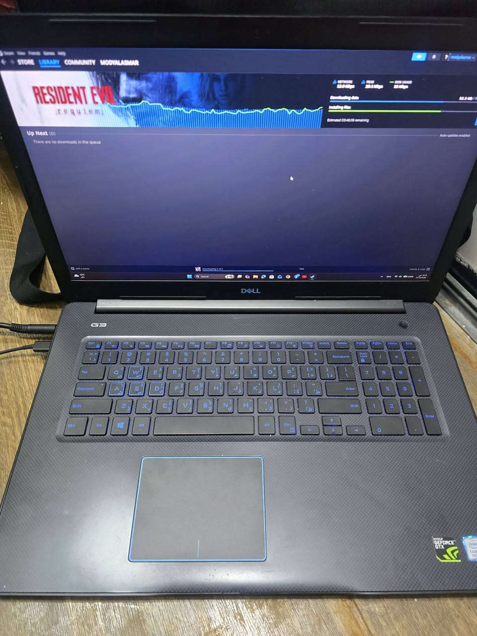 لابتوب كيمنك للبيع
Dell g3
Gpu 1060 6 giga
Hard 512 ssd
Ram 16 giga
Cpu corei5 8300 h
السعر ٥٢٥ وبي مجال
***********
