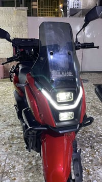 دراجة اسمها اباتشي موديل تانك من شركة هودي  الدراجة مواصفاتها مشروحة ب...