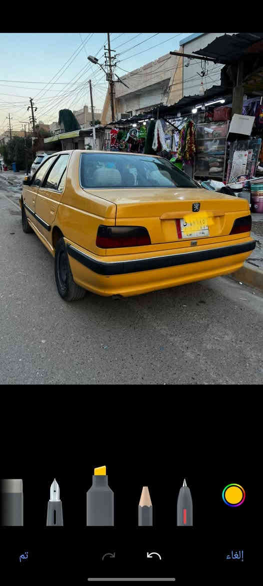 سلام عليكم بيجوبارس للبيع موديل 2013مكينة وكير خير من الله سنويه ل27صدر جديد تخم تاير  رقم بغداد الماني هيئة غرامات مصفرة بسمي  تحويل مباشر كشرة بلادي السيارة لا خياس والتبديل السعر.  45.   وبيها مجال بسيط العنوان بغداد حي تونس الرقم ***********   ومتواجد على فيس
