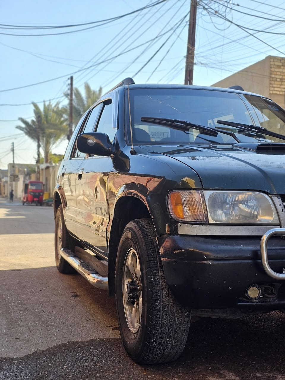 سلام عليكم
للبيع فقط (بدون مراوس):
كيا سبورتاج موديل 1994
اللون: زيتوني
المحرك: 2000  بلادي
الكير: أوتوماتيك
كفالة عامة
تايرات جديدة
السيارة خالية من الغرامات ومصفّرة
رقم بغداد
مشروع وطني – تحويل فوري ثاني يوم
السعر: 48 ورقة وقابل للتفاوض البسيط مكان السيارة بغداد المعامل العماري 
للتواصل على الرقم فقط:
***********
