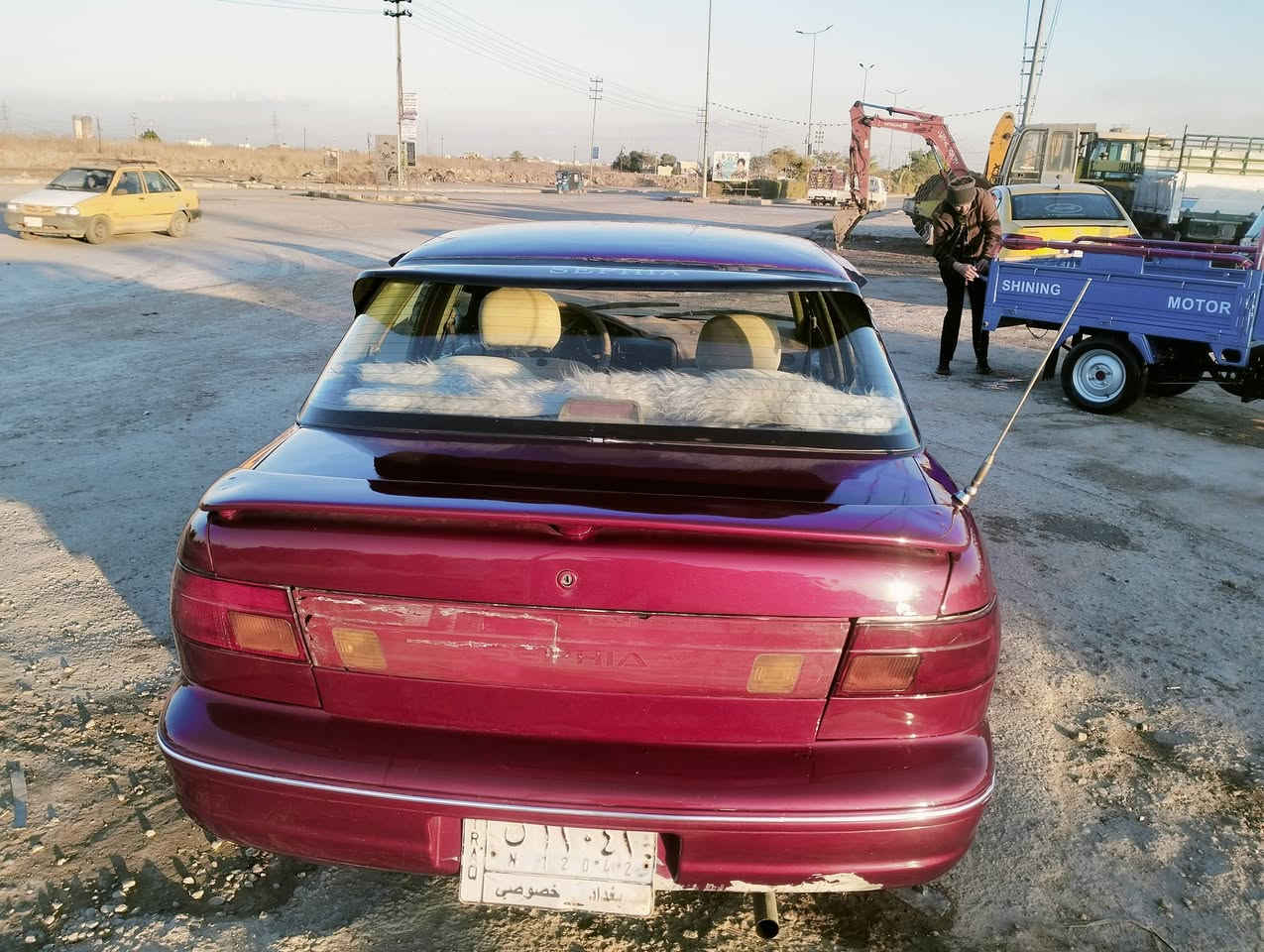 كيا سيفيا موديل ٩٣ رقم بغداد سنوية ما ساقطة  كير عادي محرك مفتوح مكفولات 

 تبريد تدفئة مسجل مصبوغة جديد دواخل نظيفة باتري جديد زوج تايرات جدد سيارة جاهزة 

السعر ٣٥ 
واسط قضاء العزيزية 

(*********** )الاتصال بعد الافطار
