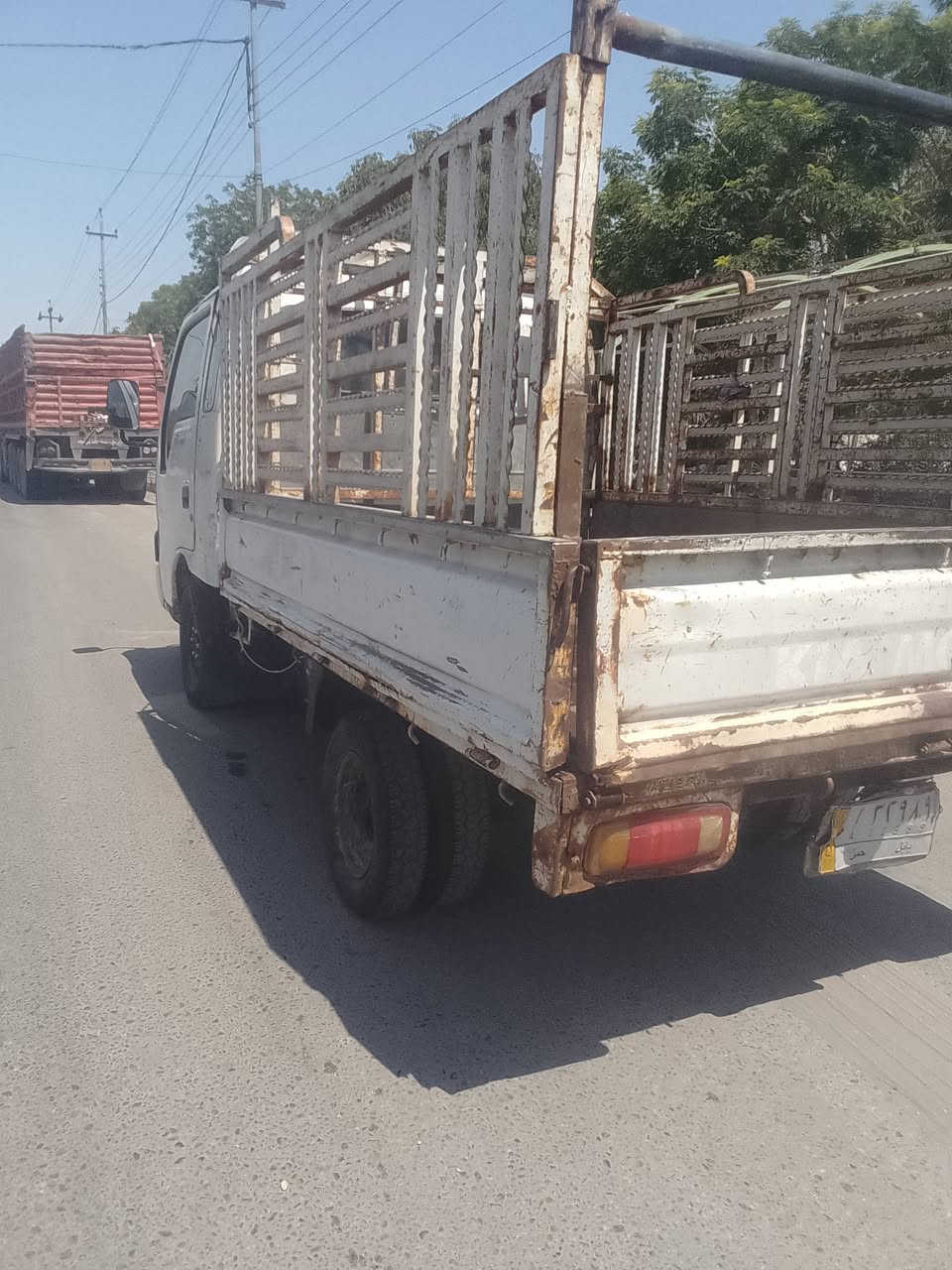 السلام عليكم كيه فونتيره لبيع موديل 97 سياره بلاديه مكان كربلاء رقم بابل سعر 36 بيه مجال رقم الهاتف ***********
