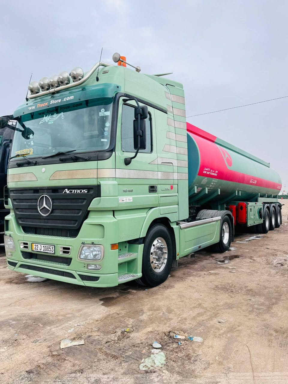 سلام عليكم اكتروز 1846 للبيع موديل 2006 سياره ادبلو رتايدر صاروخ تبريد خزن محور قصير اوتماتيك تانكي نهرو تخم تاير راس وعربانه JBS هزه فحص براد طوناج كله جديد سنويه تنتهي 2030 بسمي *********** مكاني صلاح الدين الدجيل
