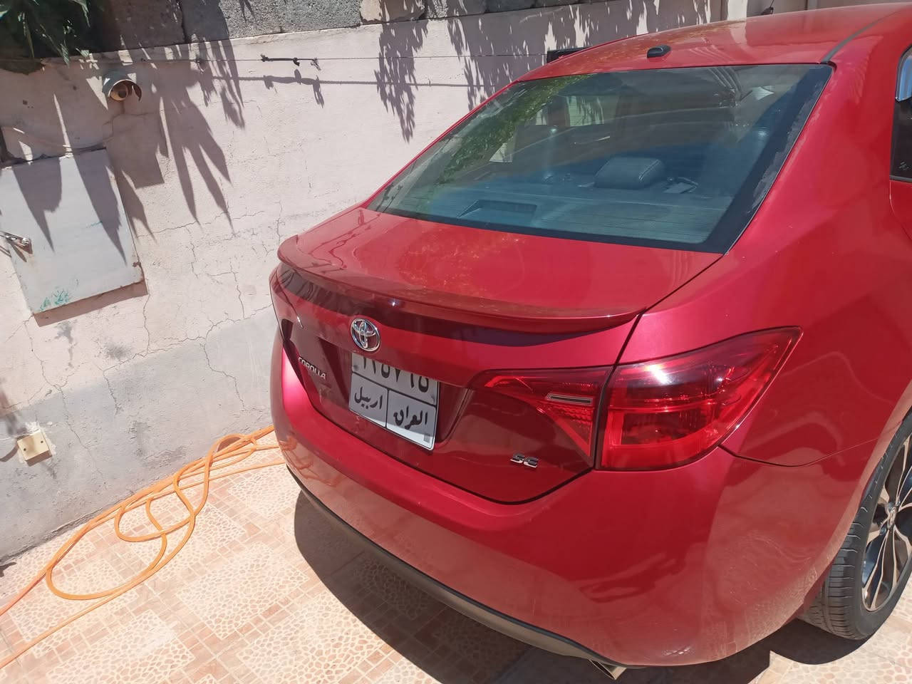 كورولا ١٧ SE
مواصفات فول كامل عدا سلايت 
ضرر فقط بنيد سياره جديده وجاهزه 
السعر ١٣٠ وبيها مجال للاستفسار 
***********
