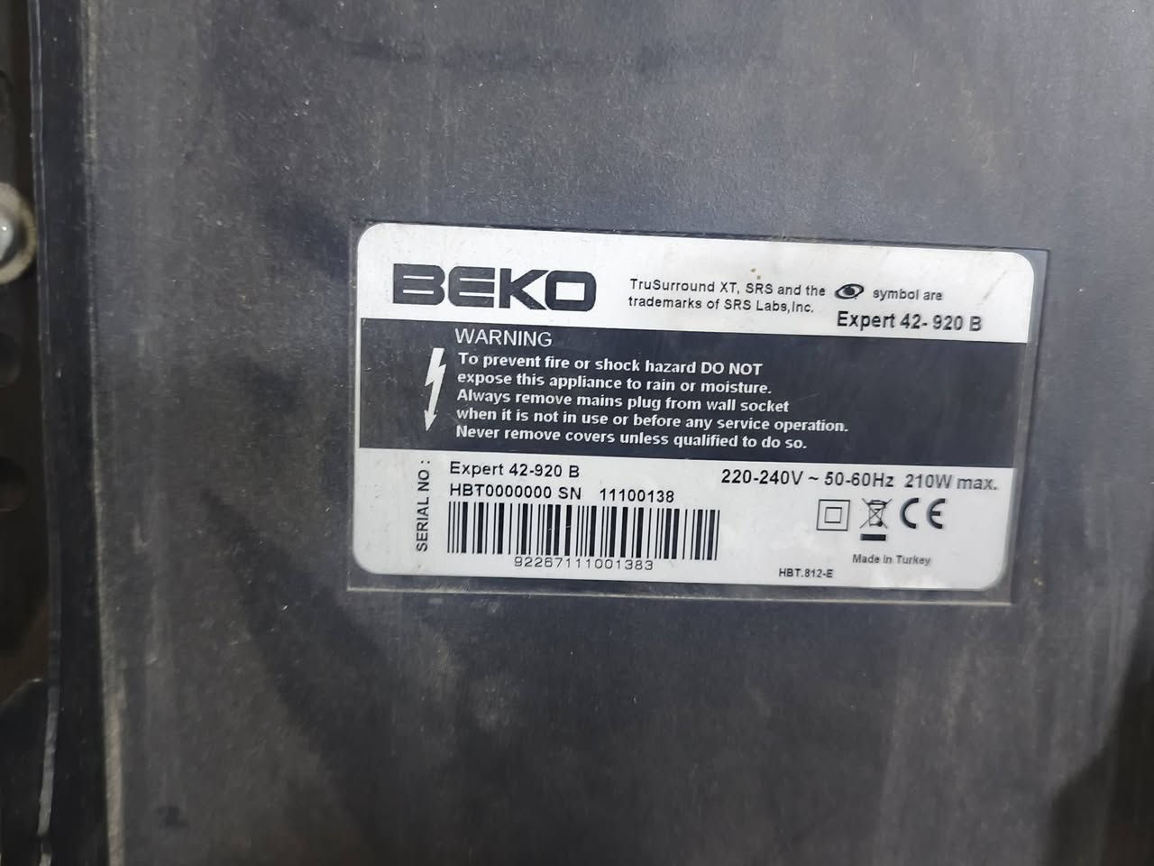 شاشات  وحدة نوع سامسونك 50بوصة
 ولثانية بيكو 42 بوصة ابيع عطلانات مامعروف لعطل ، ثنينهم ب 75 مكاني بصرة قبلة


**إذا كنت صاحب هذا الإعلان وتريد حذفه لأي سبب، رجاءا أرسل رسالة إلى الدعم الفني**