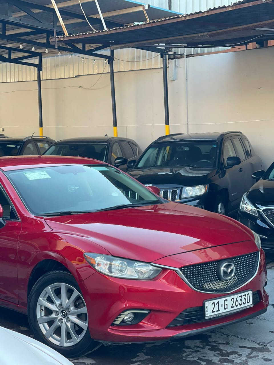 مازدا ٦ موديل ٢٠١٦ بدون صبغ مكفوله كفاله عامه
محرك ٢٥٠٠ بدون توربو
١٤٨ كيلو متر ماشيه 
رقم أو سنويه جديد
كير محرك برغي واحد ممفتوح
مكان سليمانيه السعر ١٢٨ 
***********
