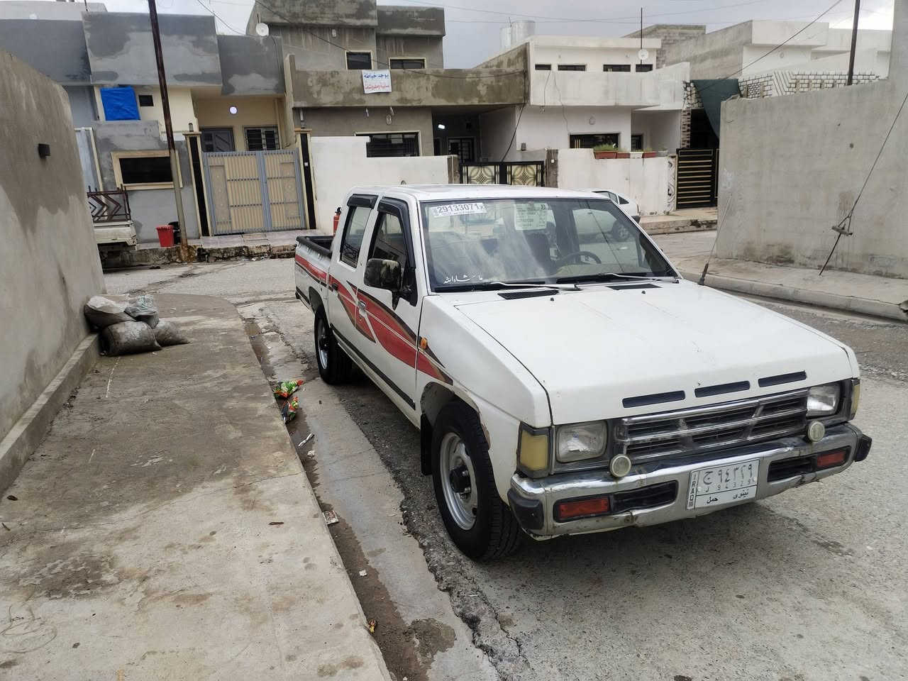 نيسان موديل 92 رقم نينوئ الماني بسمي شرط تحويل محرك معمره جديد كير اكسن انضاف دوشمه نظيفه بيها مكانت صبغ طخم تيرت جديد مكان سياره موصل ***********  بي واتساب
