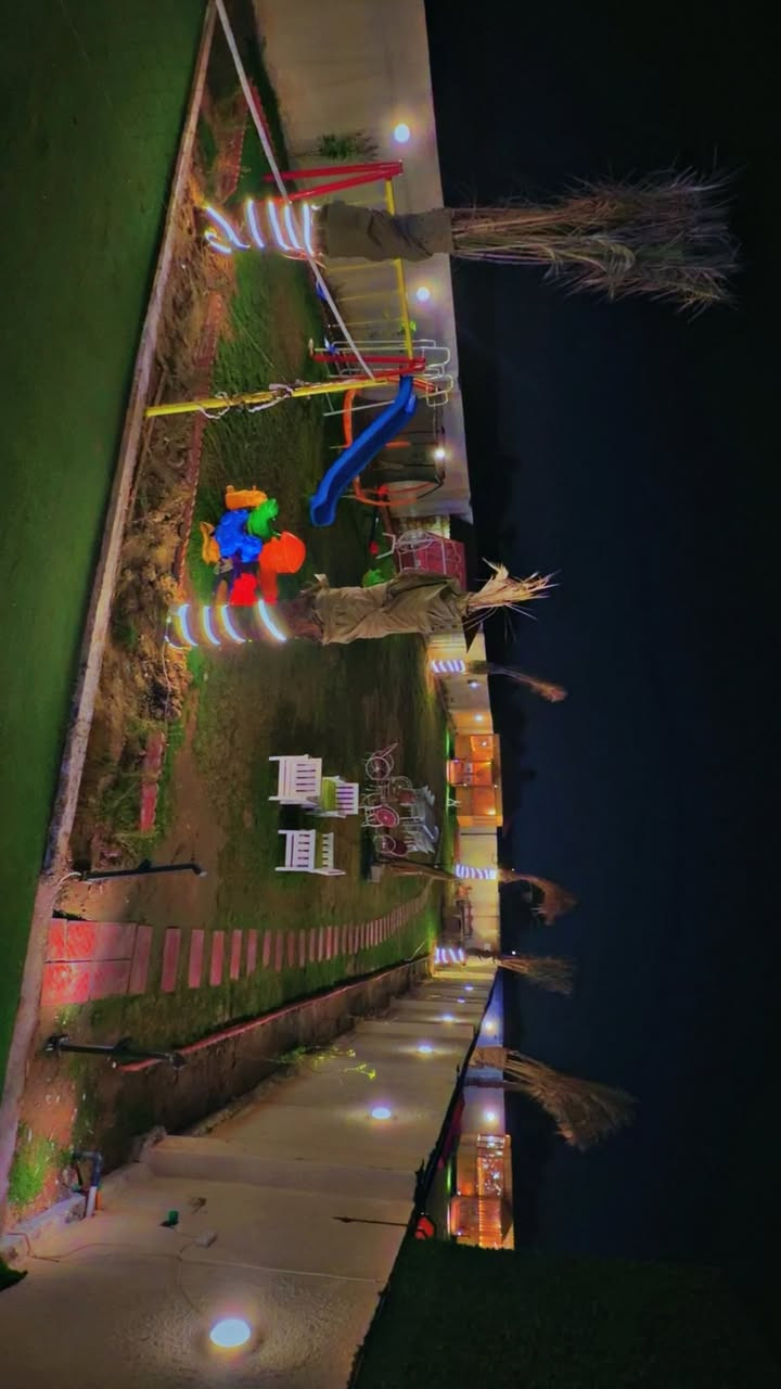 مزارع وشاليهات نونه وبطه لليجار اليومي مزرعه متكامله من جميع النواحي مسبح مغلق وحار بمساحه ٥ في ١٥ وسائل ترفيهايه للصغار والكبر متوفره بتطبيق اجرلي للاستفسار *********** ابو دره
