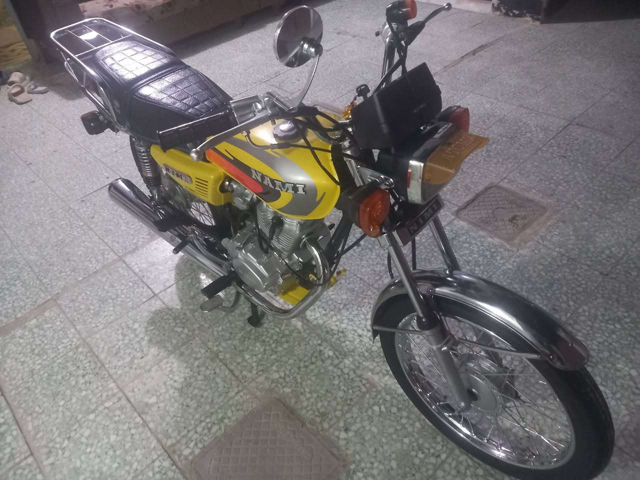 السلام عليكم نام امتياز موديل 26 دراجه جديده صار لها شهر من طالعه من المعرض ورقهه كامله مكاني كربلاء طويريج والسعر 650 بيا مجال ما متواجد على الفيس اتصل بخير وتدلل رقم الهاتف ***********
