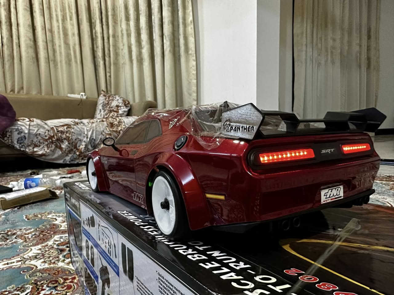 سلام عليكم
كمل تعديل الhnr 
اول شي عدلنه ال spur gear من بلاستك للمعدن 
اضافه صدر كامل من الامنيوم ومجموعه سريفو 
تايرات ماركه rush


**إذا كنت صاحب هذا الإعلان وتريد حذفه لأي سبب، رجاءا أرسل رسالة إلى الدعم الفني**