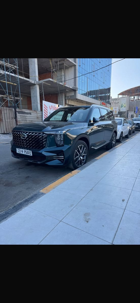 السلام عليكم اخوان

GAC - GS8
فوووول مواصفات اعلى فئه
دفع امامي فقط
 7 راكب 
قياده ذاتيه 
شاشه كبيره تحكم مرايات وستيرن 
بانوراما  
كشنات كهرباء هاندبريك كهرباء 
ماشيه 31 الف كيلو
موديل2024 
الون زينوني كما موضح في الشكل
الايت اماي زنون الخلفي LED 
وغيرها من المواصفات 
العنوان بغداد المنصور
بدون تعديل وبدون بارد وبدون صبغ ( كلين)

هاتف : ***********
