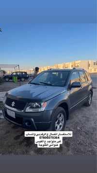 سوزوكي فيتارا • ٢٧٠٠ ٦ سلندر • ضرر امامي